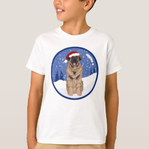 Camiseta Natal Leonberger
