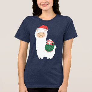 Camiseta Natal Llama