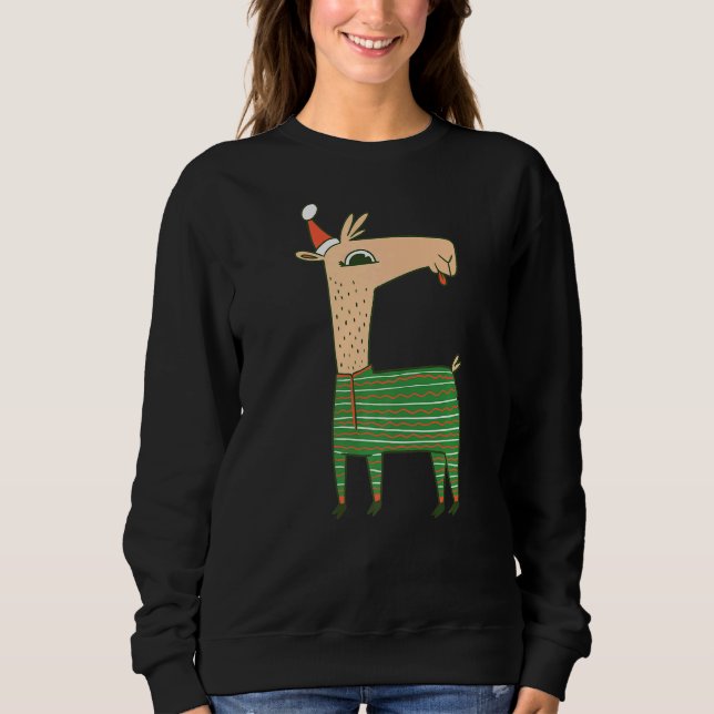 Camiseta Natal Llama (Frente)