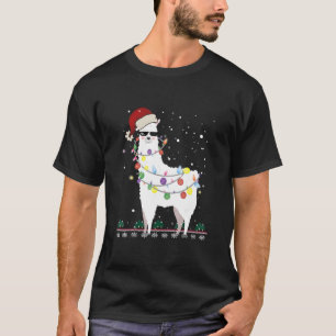 Camiseta Natal Llama