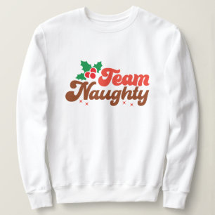 Camiseta Natal malvado da equipe