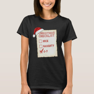 Camiseta Natal Malvado Legal 67 Seis Sete 6 7 Meme