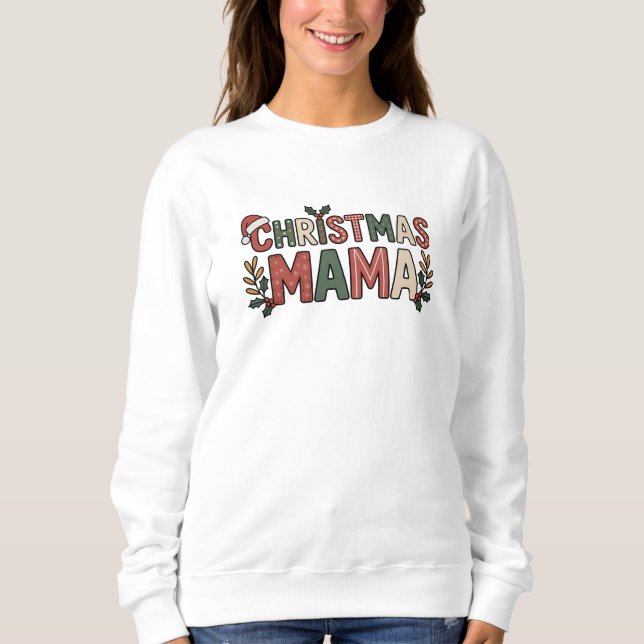 Camiseta Natal Mamãe (Frente)