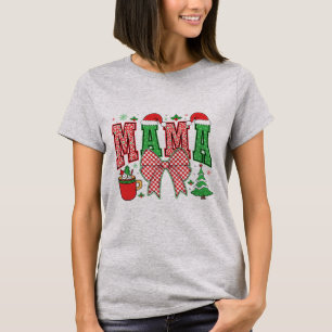 Camiseta Natal Mamãe - Feriado