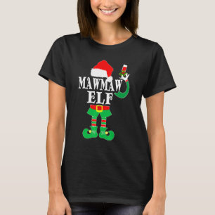 Camiseta Natal Mawmaw ELF Xmas Pajama Matando Família