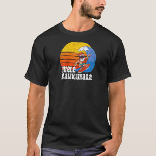 Camiseta Natal Mele Kalikimaka Papais noeis de surfe no Hav