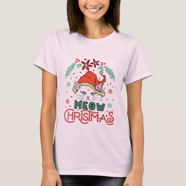Camiseta Natal Mia, Feliz Natal (Frente)