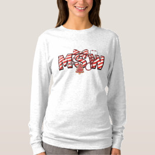 Camiseta Natal MSW – Mestre em Serviço Social de Férias