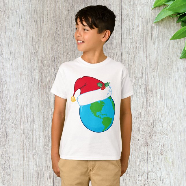 Camiseta Natal mundial (Criador carregado)
