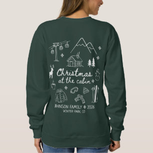 Camiseta Natal na Cabana Grupo Familiar Combinando