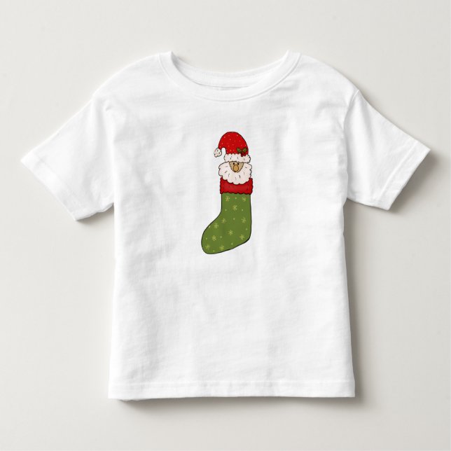Camiseta Natal na meia (Frente)