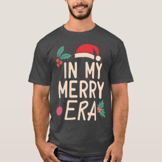 Camiseta Natal Na Minha Feliz Era Natal Férias Férias Féria