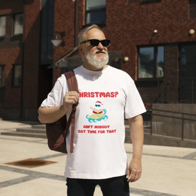 Camiseta Natal? Ninguém tem tempo para isso (Criador carregado)