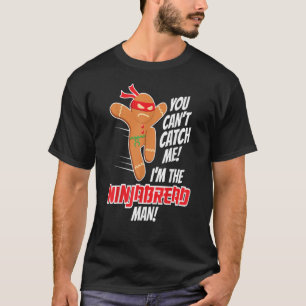 Camiseta Natal Ninjabread Man Funny Gingerbird Design