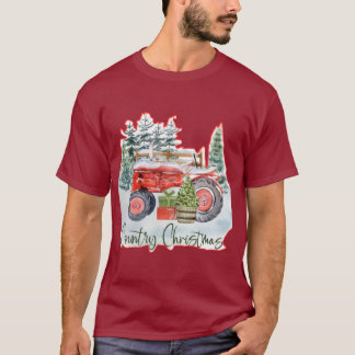 Camiseta Natal no Campo