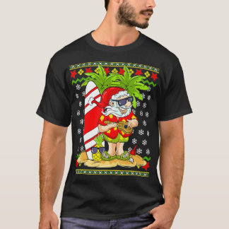 Camiseta Natal No Havaí Em Julho, Mele Kalikimaka Papais no