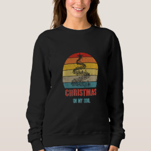 Camiseta Natal No Meu Espírito Engraçado Matriz Familiar De