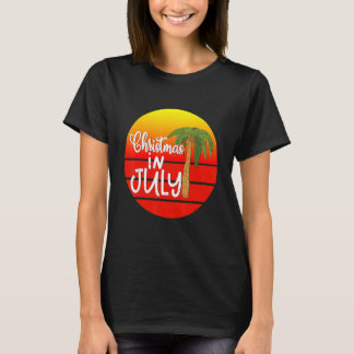 Camiseta Natal No Natal De Julho Em Julyy