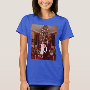 Camiseta Natal no Presidente James Jimmy Carter Casa Branca
