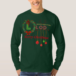CAMISETA NATAL OFICIAL DE NATAL LONGSLEEVE VERDE
