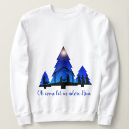 Camiseta Natal: Oh venha, vamos adorar ele