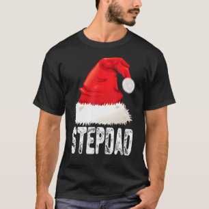 Camiseta Natal Pai Natal Santa Hat Família Matável Xmas
