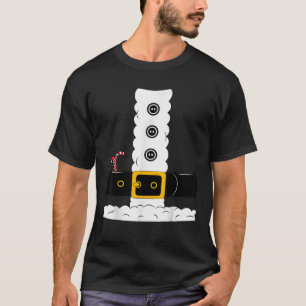 Camiseta Natal Pai Natal Suco Adulto Homens Mulheres Crianç