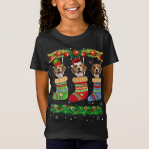 Camiseta Natal Pajama Beagle Dog Puppy Lover Xmas