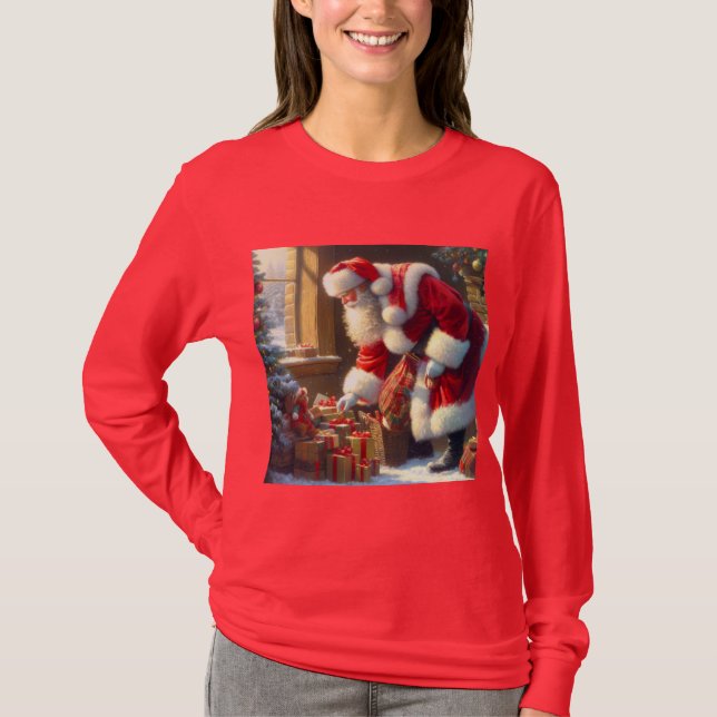 Camiseta Natal Papai Noel 3 (Frente)