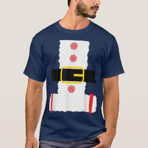 Camiseta Natal Papai Noel Costume Pepperminta Pimenta Diver