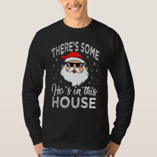 Camiseta Natal Papai Noel Há Algumas Prostitutas Nesta Caba