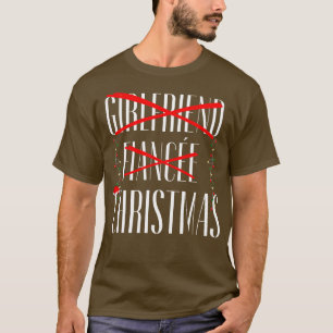 Camiseta Natal para mulheres namorada