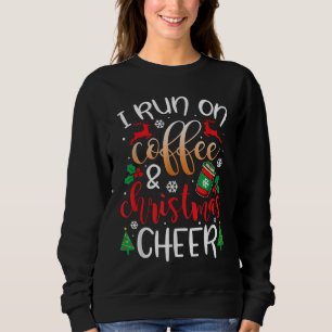 Camiseta Natal para os Homens que Eu Corro no Café e Ch de
