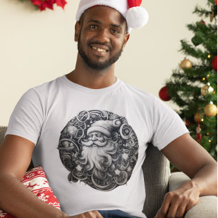 Camiseta Natal para Papais noeis Celestiais