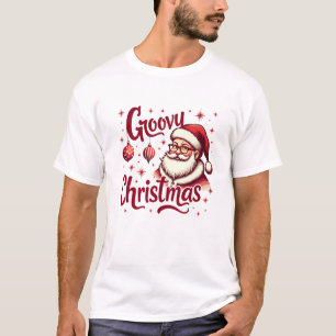 Camiseta Natal para Papais noeis Retrorísticos - Estilo de 