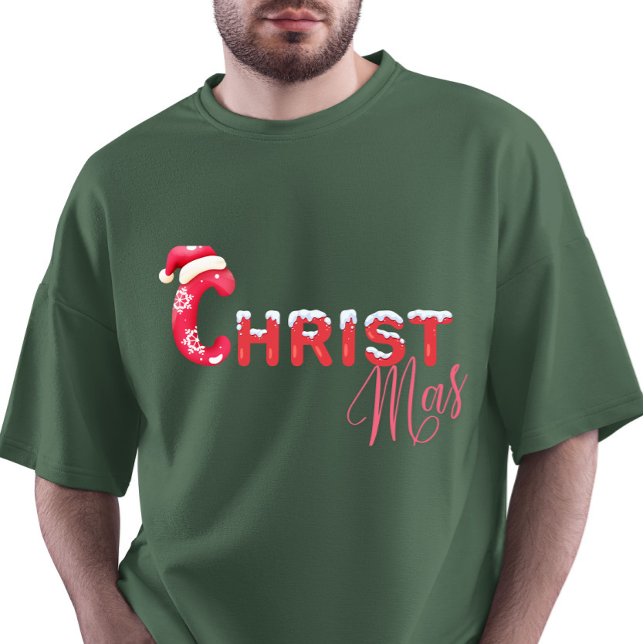 Camiseta Natal para Wonderland de inverno personalizado (Criador carregado)