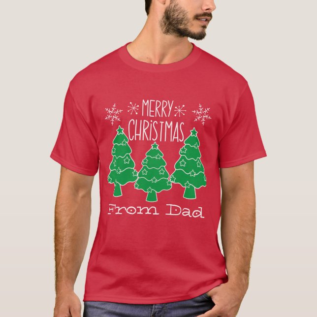 Camiseta Natal personalizado (Frente)