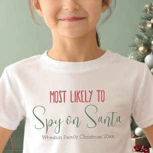 Camiseta Natal Personalizado Da Família Engraçado