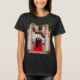 Camiseta Natal: Presidente Donald Trump e Melania