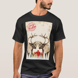 Camiseta Natal - Reindeer
