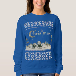 Camiseta Natal religioso da Santa Noite Jerusalém