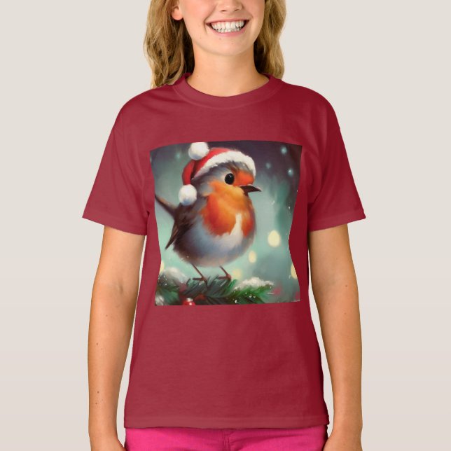 Camiseta Natal Robin 2 (Frente)