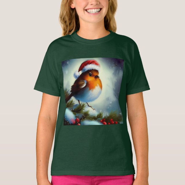 Camiseta Natal Robin 3 (Frente)