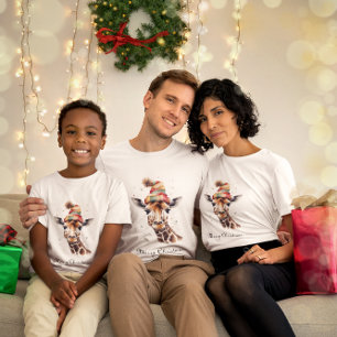 Camiseta Natal Safari Aconchegante, personalizado