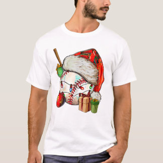 Camiseta Natal Santa Hat Engraçado
