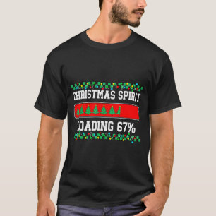 Camiseta Natal Seis Sete Srit Carregando 67 Meme Geração Z