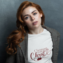 CAMISETA NATAL SEM SIGNIFICADO SEM CRISTO