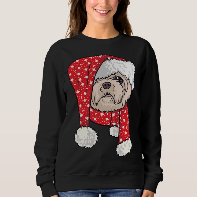 Camiseta Natal Shih Tzu (Frente)
