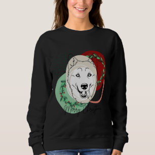 Camiseta Natal Siberian Husky