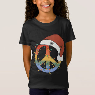 Camiseta Natal - Sinal de Paz Santa Hat - Natal